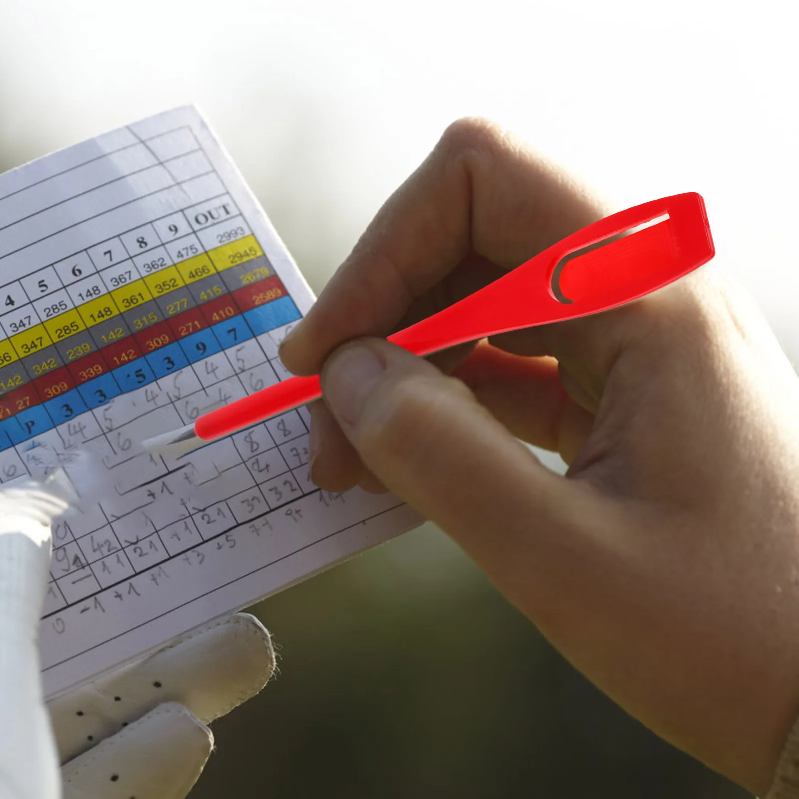 

40 Pcs Scoring Pencil Golf Pencils Portable Golfs Writing Tool Mini for Holder Household Plastic