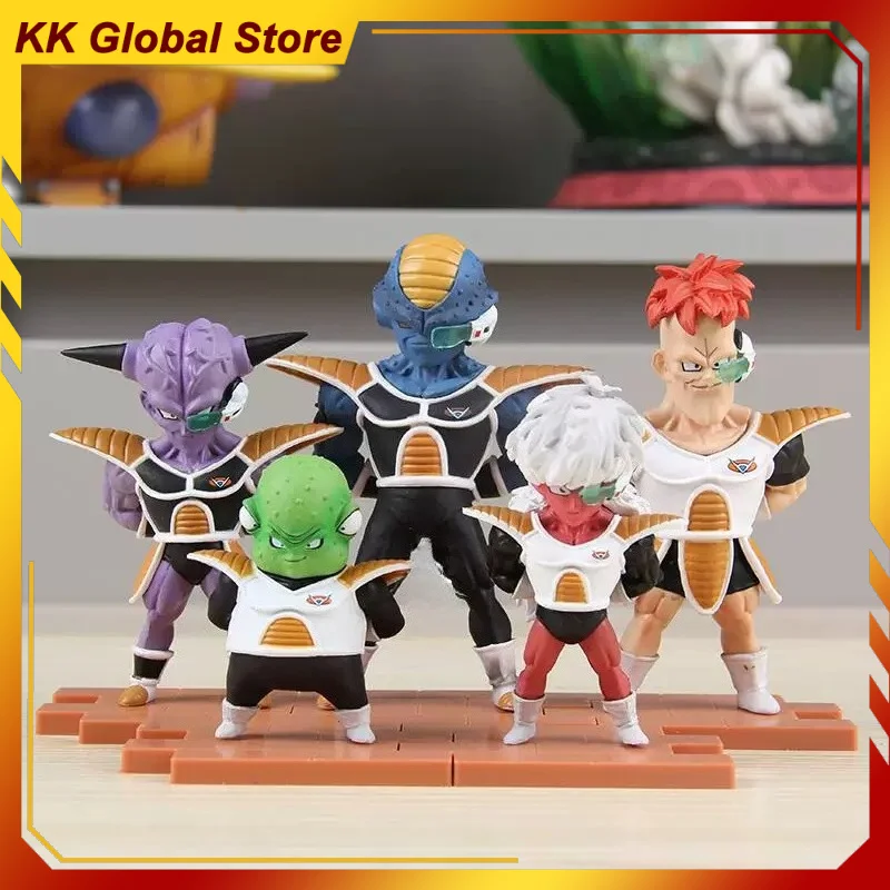 

New Dragon Ball 12cm Anime Figure Ginyu Force Perimeter PVC Model Statue Desktop Decoration Ornaments Kids Birthday Gifts Toys
