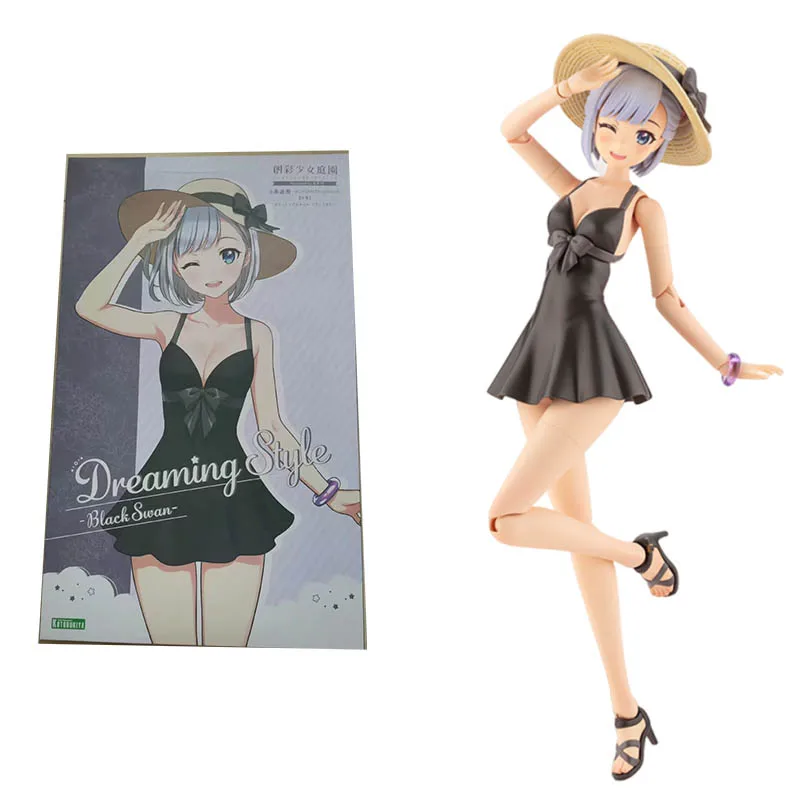 

Коллекционная фигурка Kotobukiya Creative Color Girls Garden: Суоисхоцудзотэн Коимои Таканаси, Черный Лебедь, аниме-фигурка, игрушка