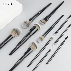 LOYBJ Pro Big Foundation Makeup Brush Cream Shadow Contour Brush Blush Powder Synthetic Professional Face Foundation Makeup Tool