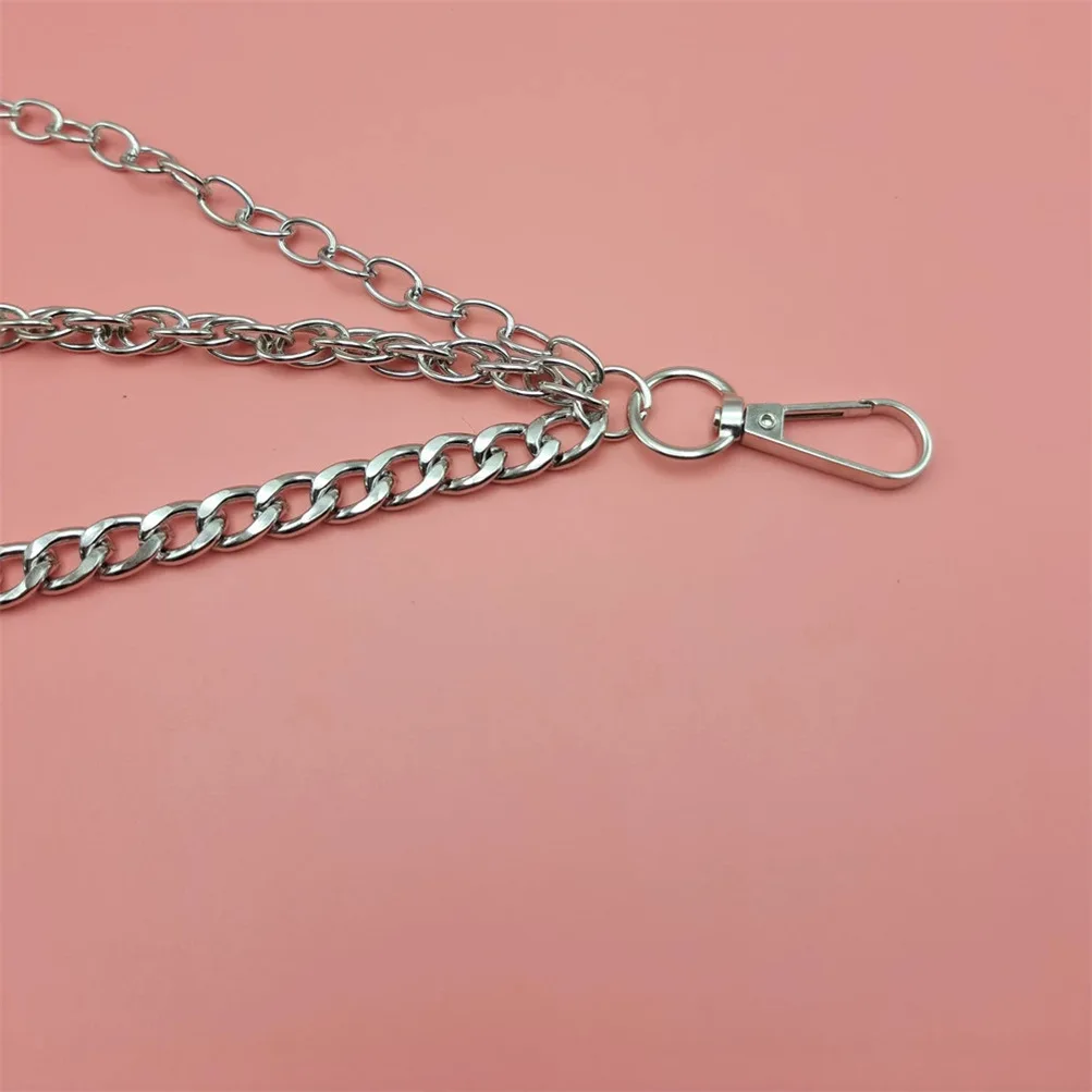 Mehrschichtige Kette Retro beliebte Hip-Hop europäischen und amerikanischen Schmuck Taillenkette heiße Mädchen trendige vielseitige Hosenkette