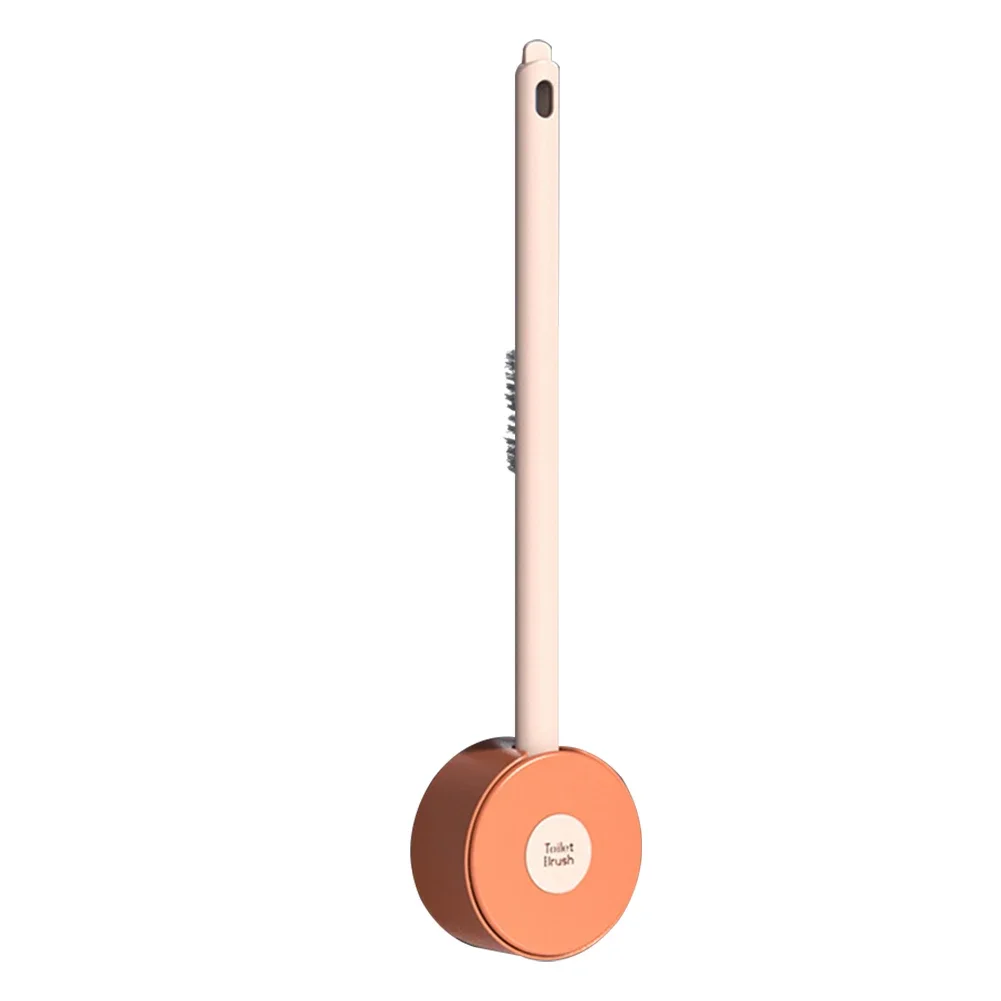 Blue Toilet Brush Set Soft And Elastic TPR Material Versatile Cleaning 360 All-round Cleaning Convenient Storage Easy To Clean
