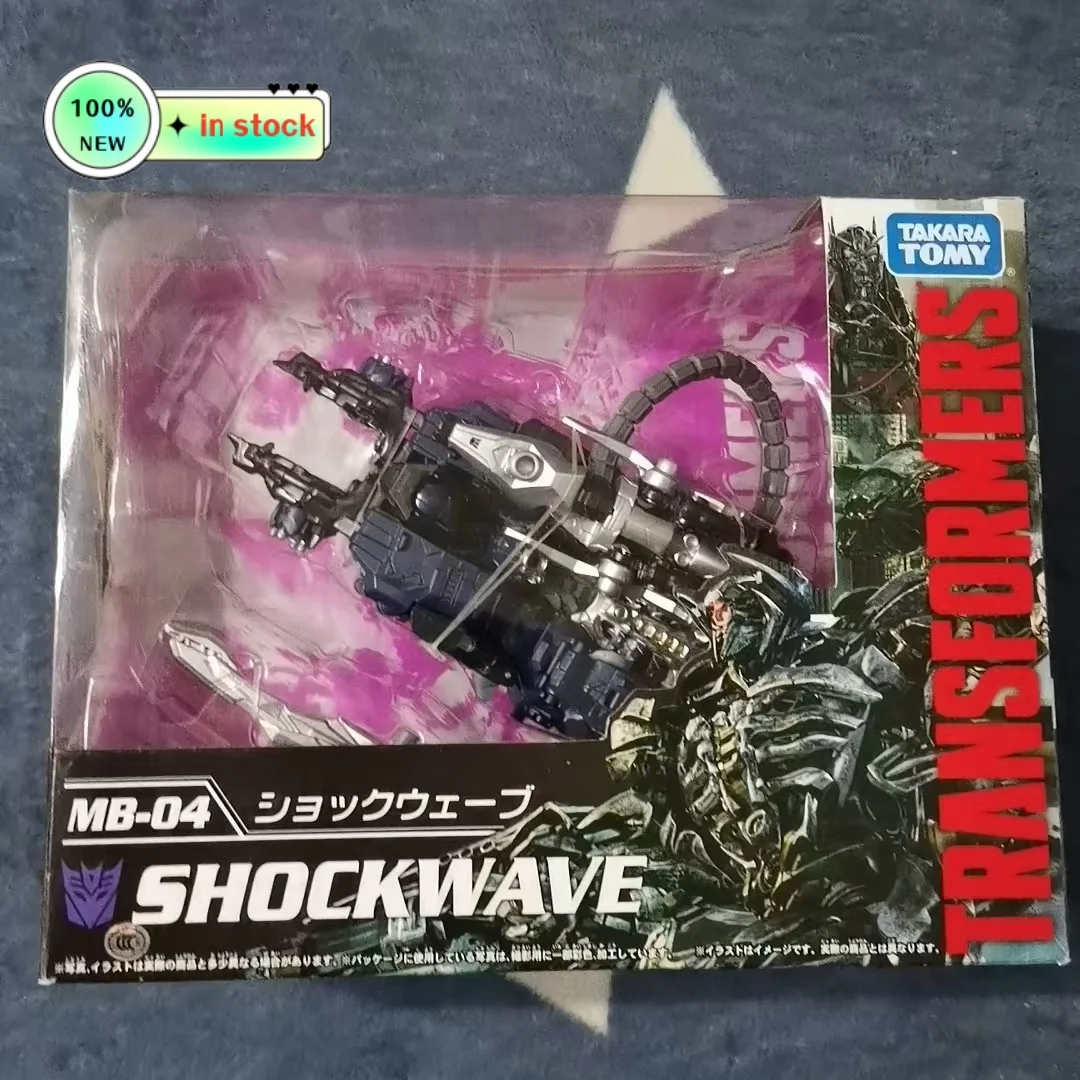 팬 취미 오리지널 트랜스포머 MB-04 Shockwave G1 영화 만화 액션 피규어 애니메이션 움직일 수있는 로봇 인기있는 Collectible Toys Gift