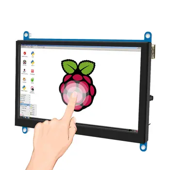 Obrazovka Raspberry Pi, dotykový monitor KEPIFO, IPS/TN 1024×600, responzivní kapacitní dotykový displej, duální vestavěné podsvícení, HDMI vstup 12 nejlepší prodej 24palcová obrazovka Raspberry Pi - №4
