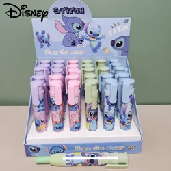 30 Pcs Disney Stitch Lipstick Modeling Eraser Lilo & Stitch Cartoon Cute Student Supplies Stationery Wholesale