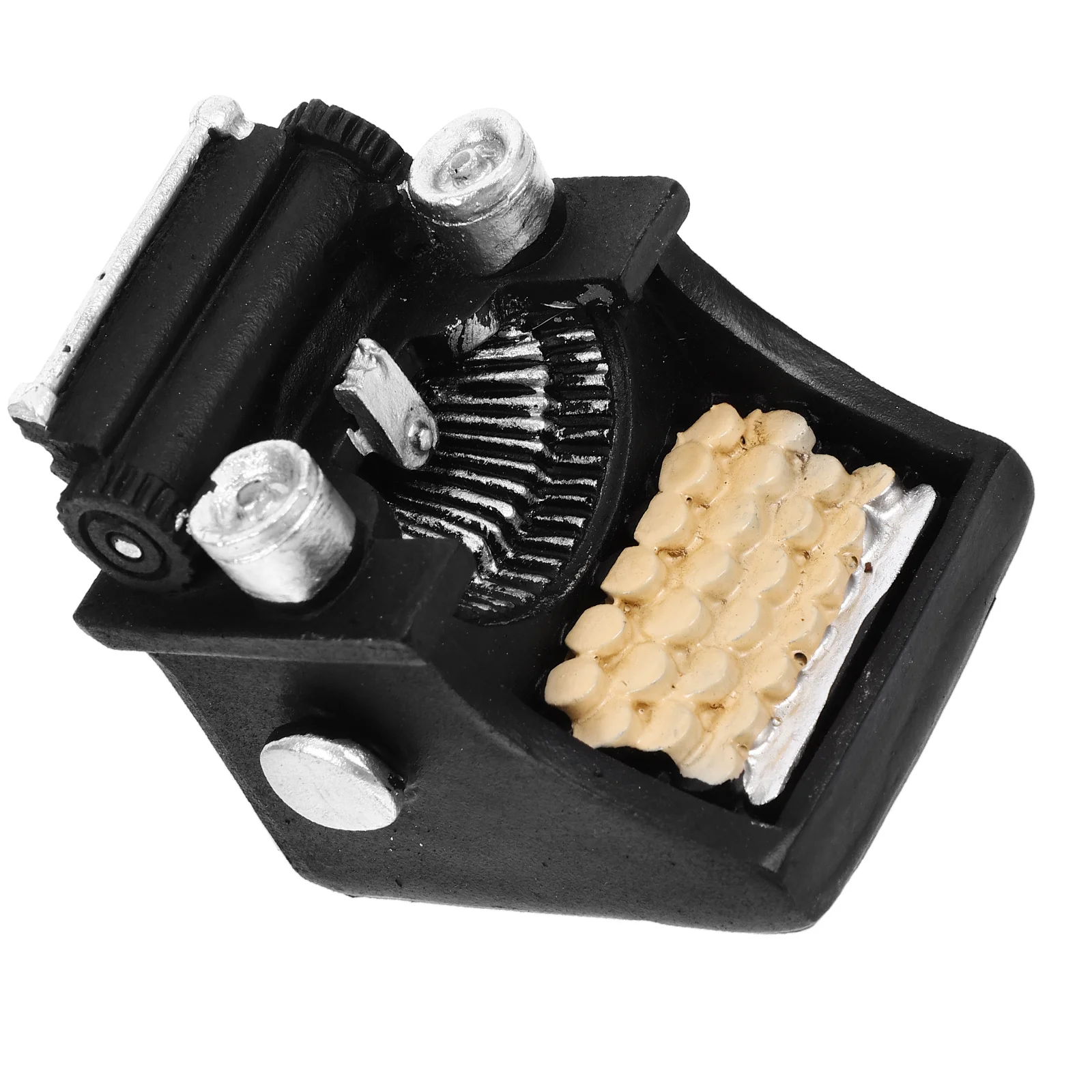 

Elegant Retro Typewriter Adornment Resin Craft Ornament Home Bar Dining Table Decor Creative Desktop Accessory