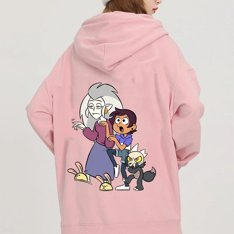 

Disney The Owl House Men Women Hoodies Casual Hip Hop Streetwear Long Sleeves Sweatshirts Boys Girls Autumn Tops Coats