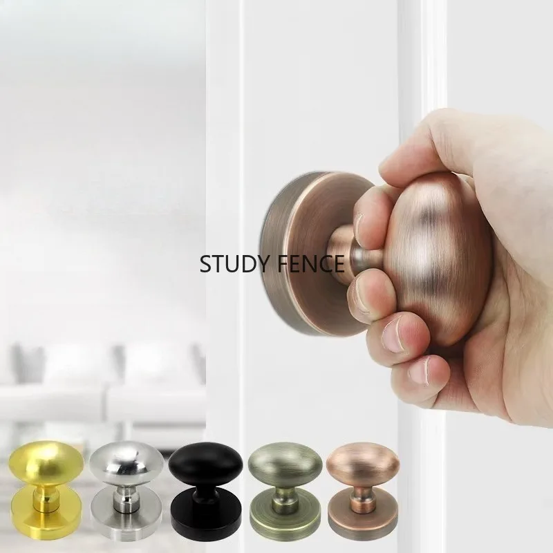 1pc-zinc-alloy-door-handle-indoor-door-handle-goose-egg-shaped-door-handle-excluding-lock-cylinder-and-key-single-sided-handles