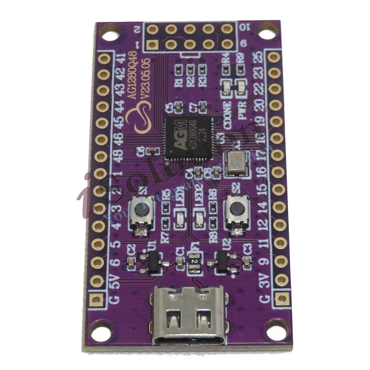 لوحة تطوير تحميل عالية السرعة ، AGM CPLD ، AG1280Q48 ، FPGA