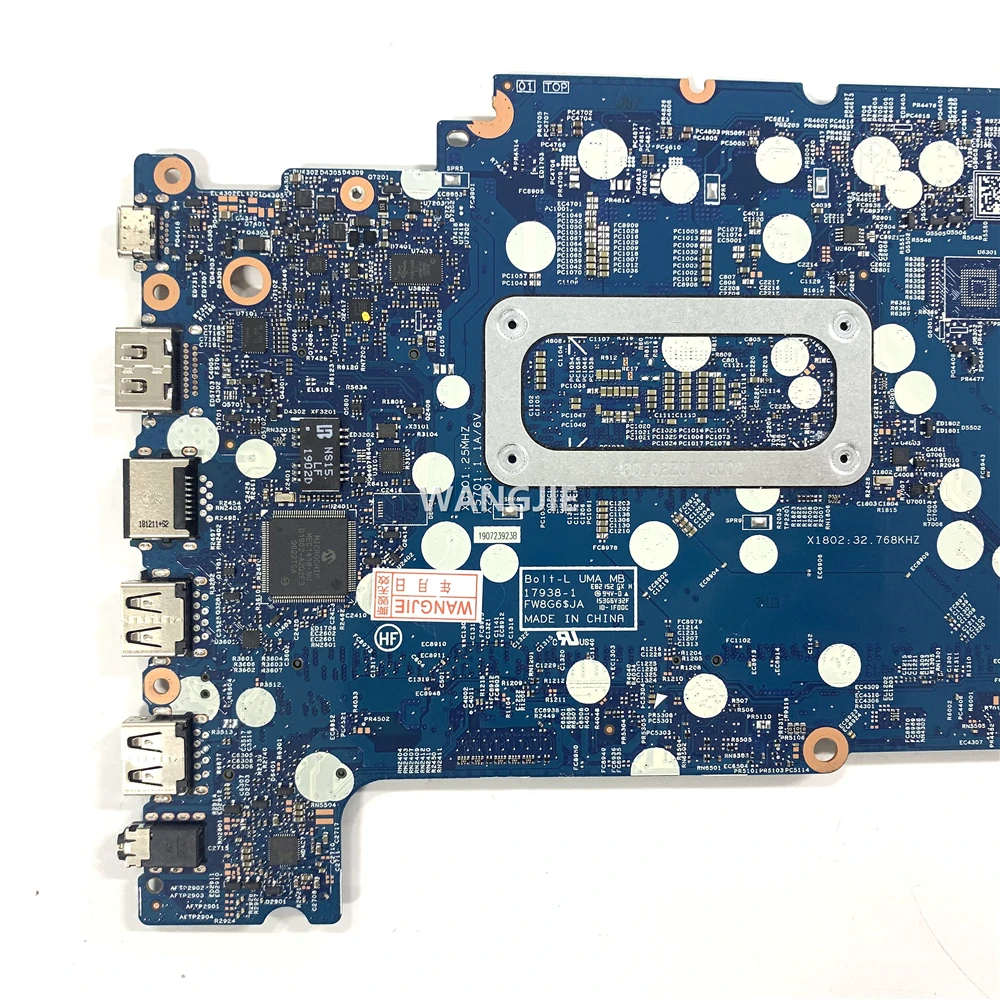 Imagem -06 - Placa-mãe do Portátil para Dell Latitude 3400 e 3500 Cpu I38145u Srffz Ddr4 Cn0x7j0v 0x7j0v 0x7j0v 100 de Trabalho