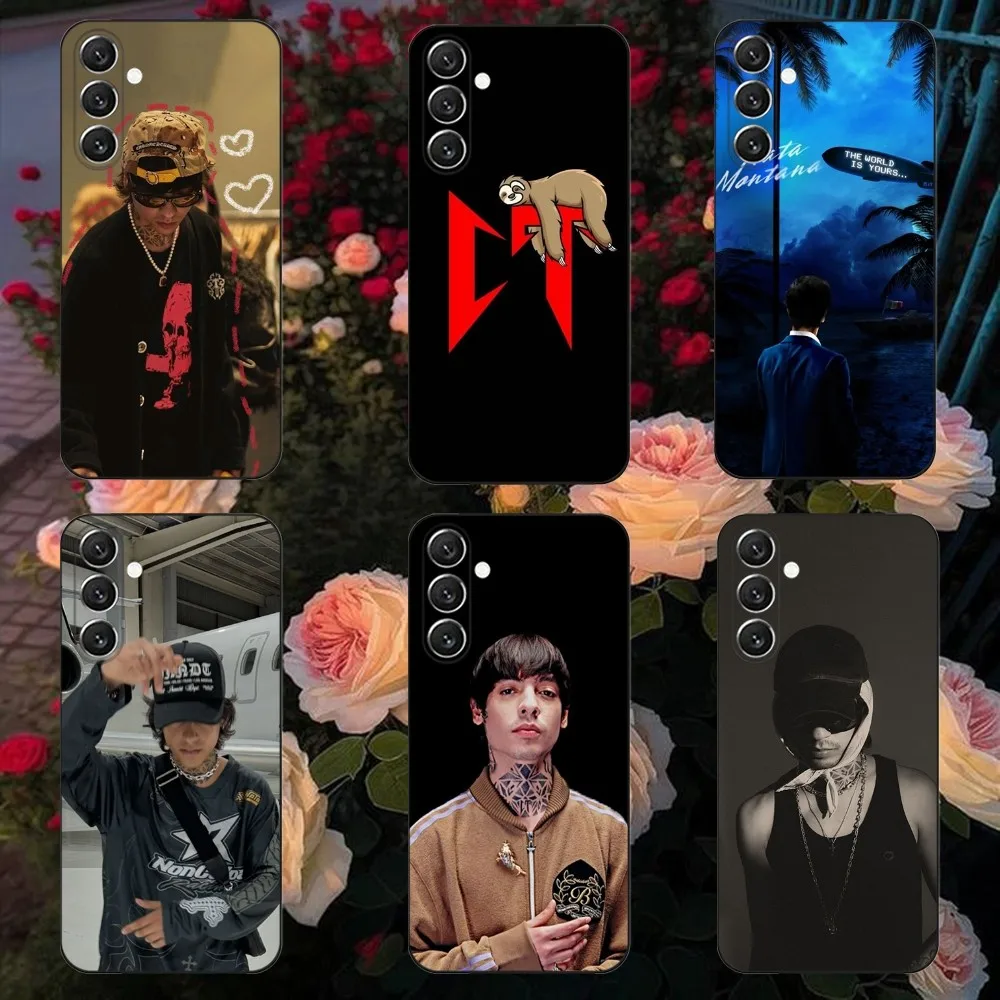 

Rap Singer Natanael cano Phone Case For Samsung Galaxy A13,A21s,A22,A31,A32,A52,A53,A71,A80,A91 Soft Black Cover