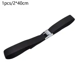 Black Tie Down Strap Strong Ratchet Belt Luggage Bag Cargo Lashing With Metal Buckle Rope Strong Ratchet Belt For Luggage Bag