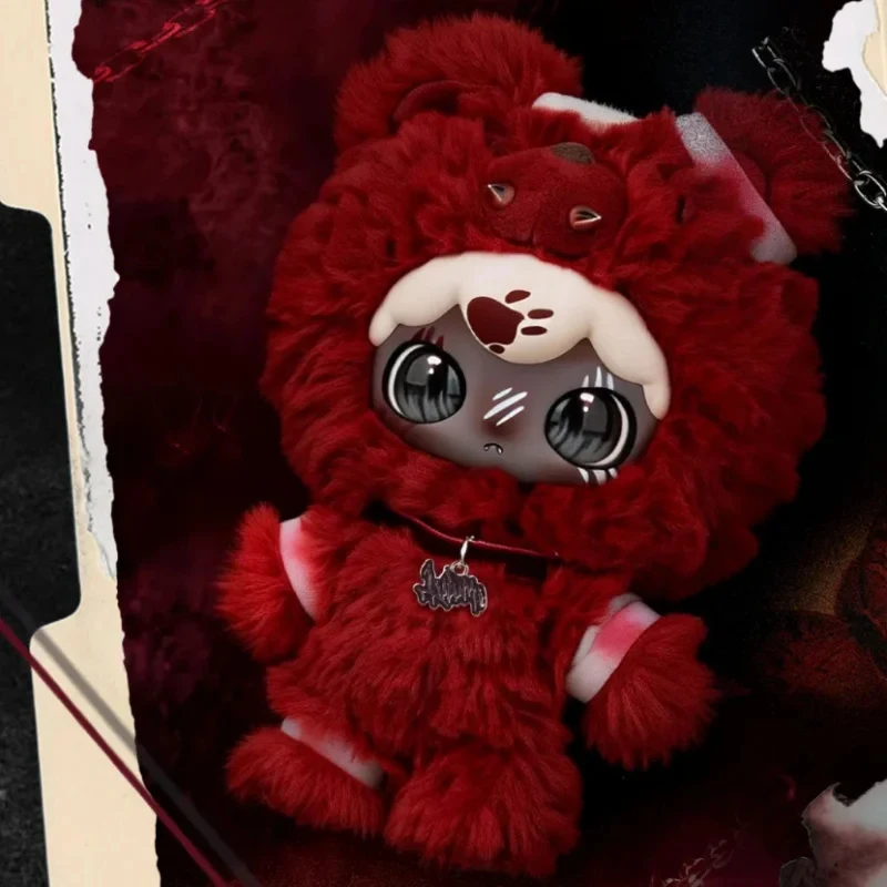 

LULUMI The Seven Types Of Pain Series Plush Blind Box Caixa Caja Mystery Box Soft Toy Keychain Collectible Ornament