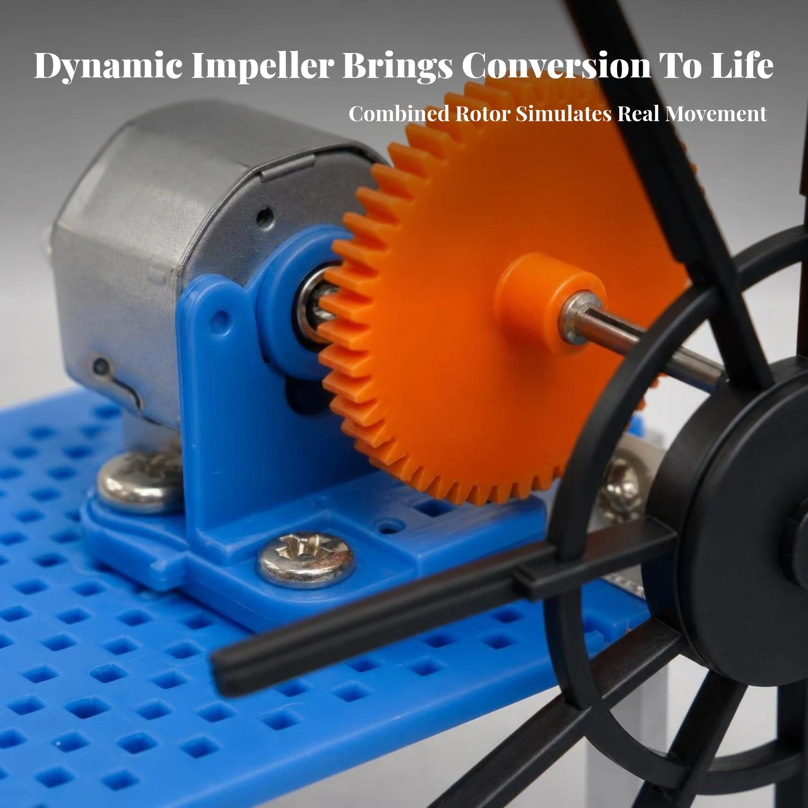 Hydroelectric Generator Model STEM Hydroelectric Generator Kit Hydropower Model DIY Toy Educational for Students, Classroom