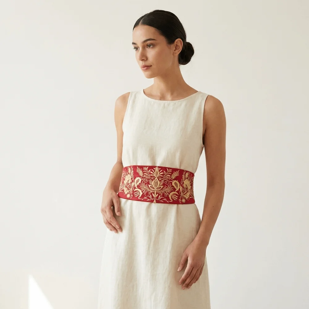 corse-retro-de-estilo-ancho-con-bordado-tela-suave-cinturon-tradicional-hanfu-ajustable-faja-Etnica-jacquard-estilo-asiatico