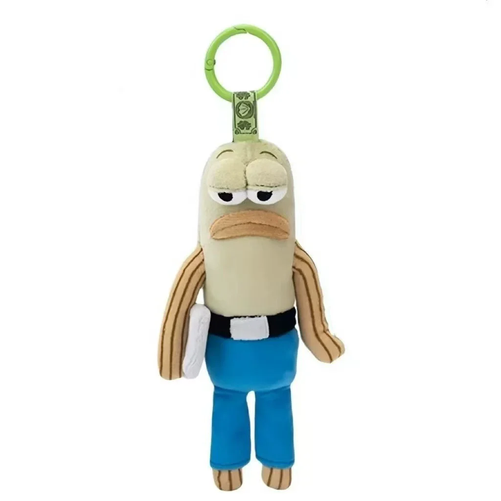 Authentic Pop Mart  Bikini Bottom Buddies Funny Plush Bag Pendant Toy Blind  Cartoon Girls Boys Gifts
