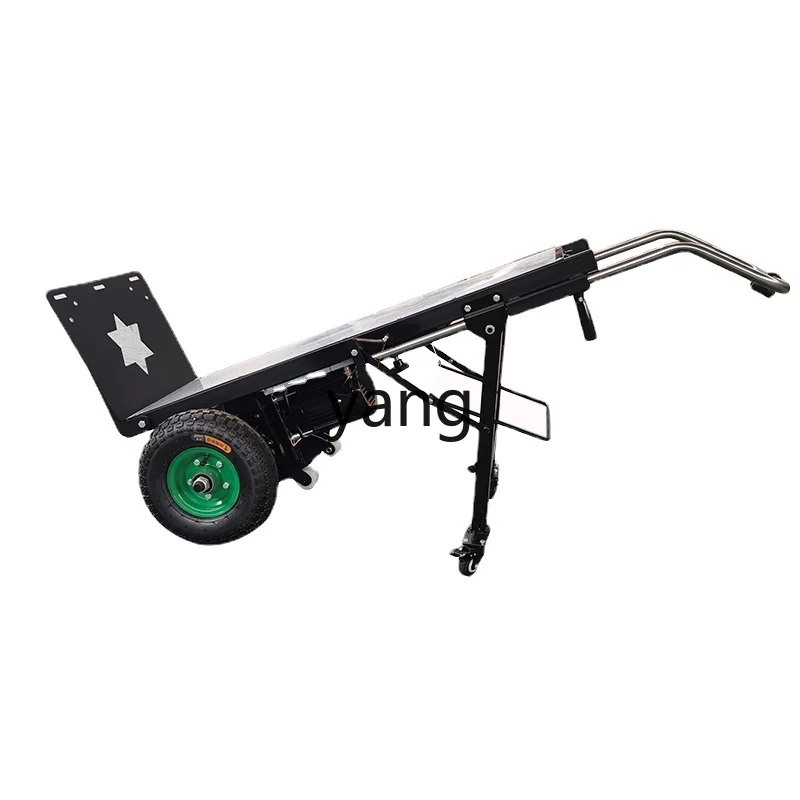 LMM Electric Stair Climbing Chair Handling and Pulling Household Appliances Load up and down Stairs Labor-Saving Luggage Trolley 4