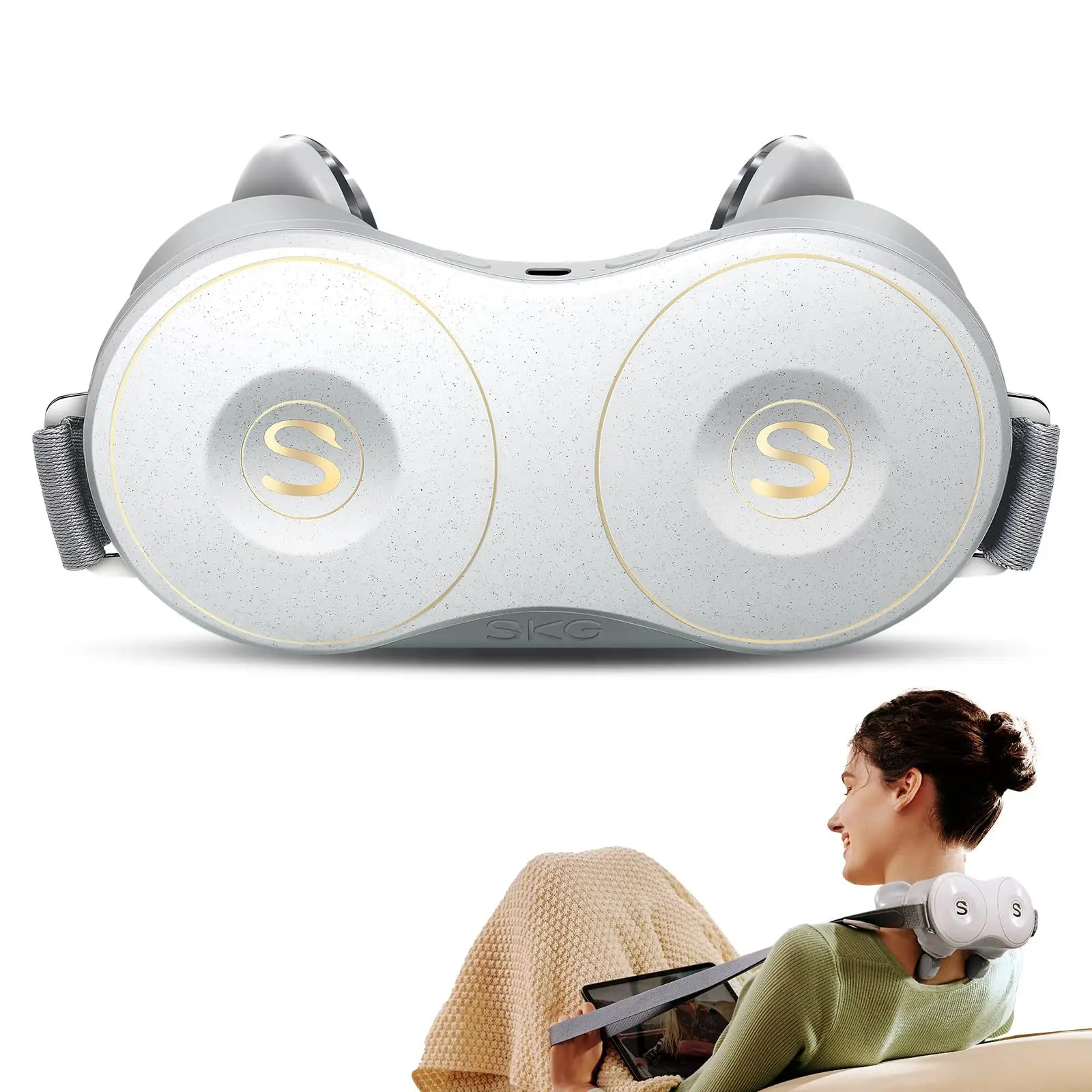 

Shiatsu Neck Massager for Pain Relief Deep Tissue