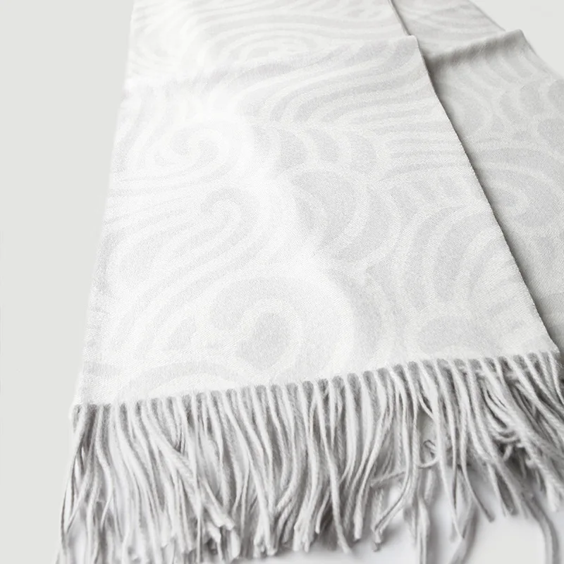 

Double sided jacquard cashmere blanket moire home wholesale thickened to keep warm autumn and winter