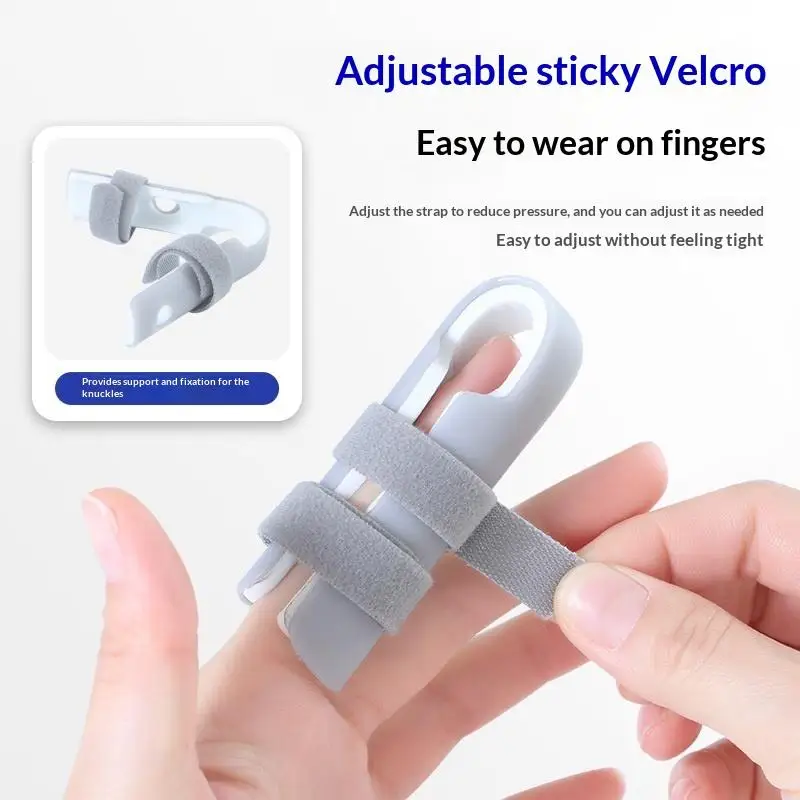 1Pcs Finger Fixed Splint Fixed Support Device,Five Finger Fixed Splint Trainer,Finger Rest Plate Finger Sleeve