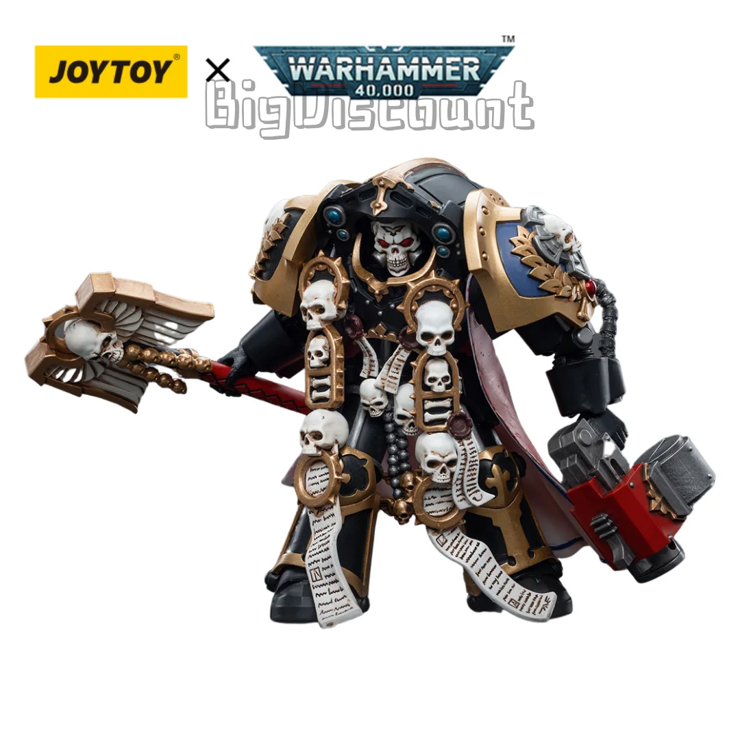 JOYTOY-figura DE ACCIÓN DE 40K, modelo militar de colección de Anime de Terminator, caplain, Brother, Vanius, 1/18, en STOCK, Envío Gratis