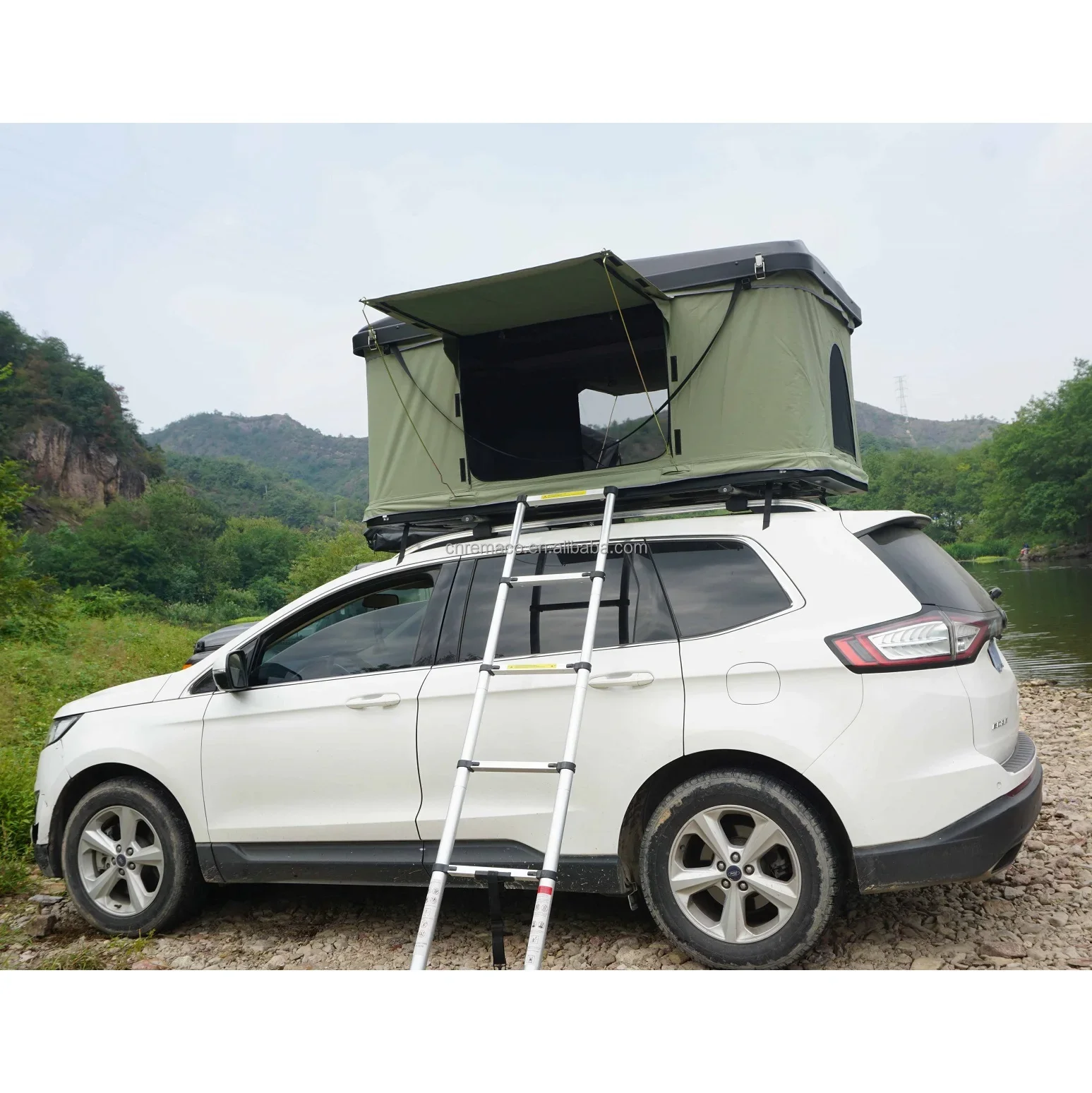 Outdoor Camping & Hiking Car Tents Custom Logo Alu Cab Tente De Toit RTT Hard Shell Roof Top