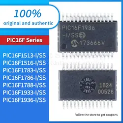 Original genuine PIC16F1513-I/SS PIC16F1516 PIC16F1783 PIC16F1786 PIC16F1788 PIC16F1933 PIC16F1936 microcontroller package SSOP