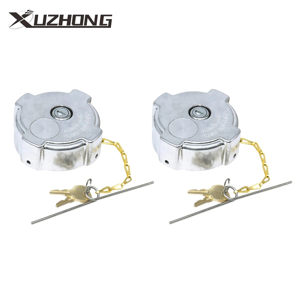 

2 X Locking Diesel Fuel Cap for 96-18 Freightliner Cascadia Columbia 03-37017-002 US