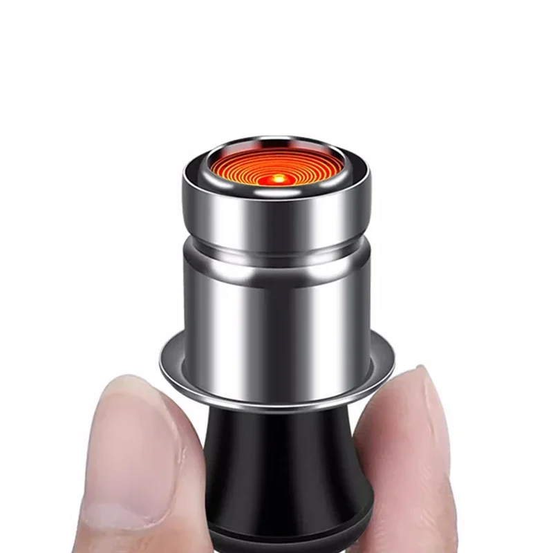 Metal Car Windproof Portable flameless Cigarette Lighter For Skoda Octavia MK2 MK3 2 3 MK 4 A7 Fabia Karoq Kodiaq Superb Rapid