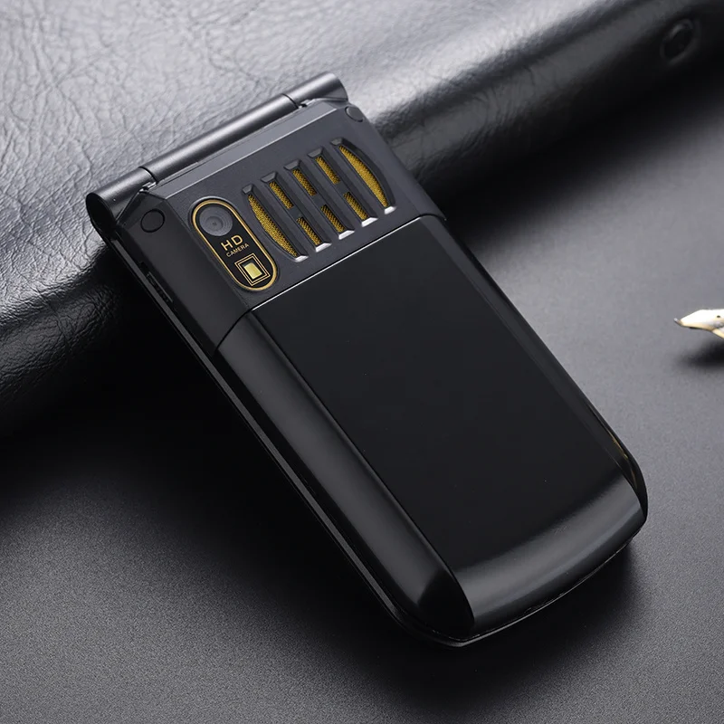 YEEMI K21+ LTE 4G Flip Mobile Phone 2.4'' Screen 1100mAh Large Button Loud Voice For Elderly Cellphone MP3 MP4 SOS LED Light
