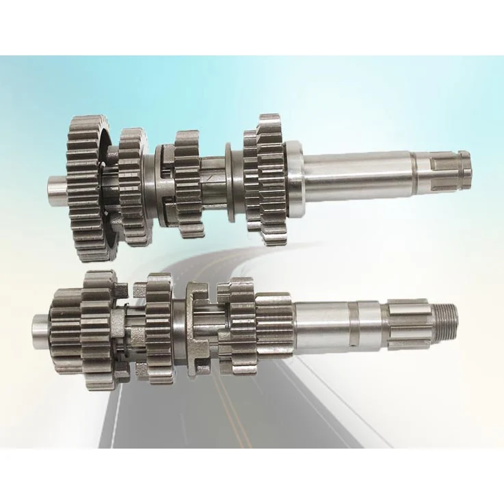 OEM QULITY QG125-3 Kit de eje de engranaje eje de TRANSMISIÓN principal y contador conjunto de engranajes engranajes de TRANSMISIÓN juego de husillo de eje