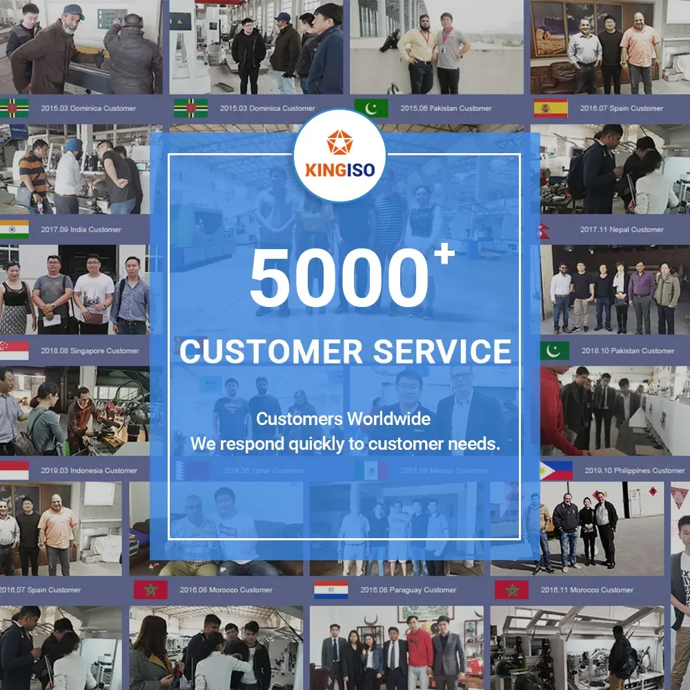 KINGISO Four Axis Four-side Planer Heavy-duty Solid Woodworking Machinery Moulder