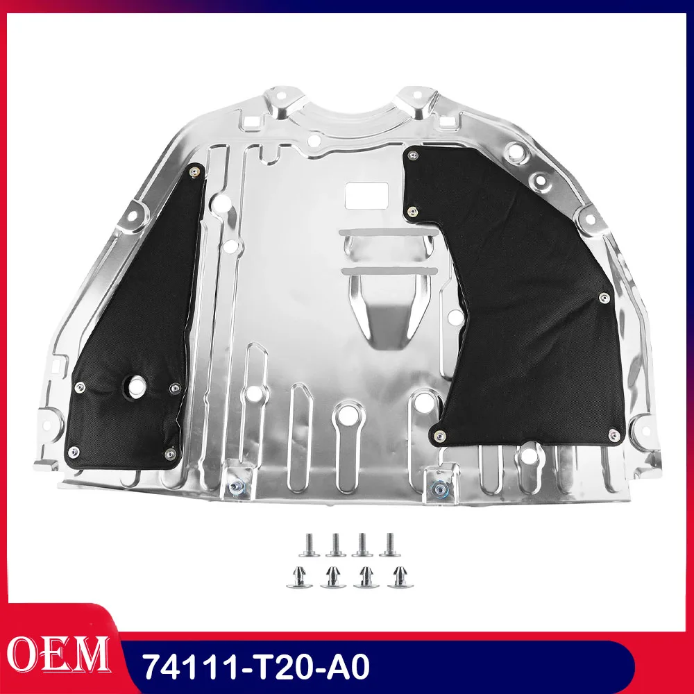 

Брызговик двигателя под платой автомобильного щита 74111-T20-A0, совместимый с Honda Civic 2022.
