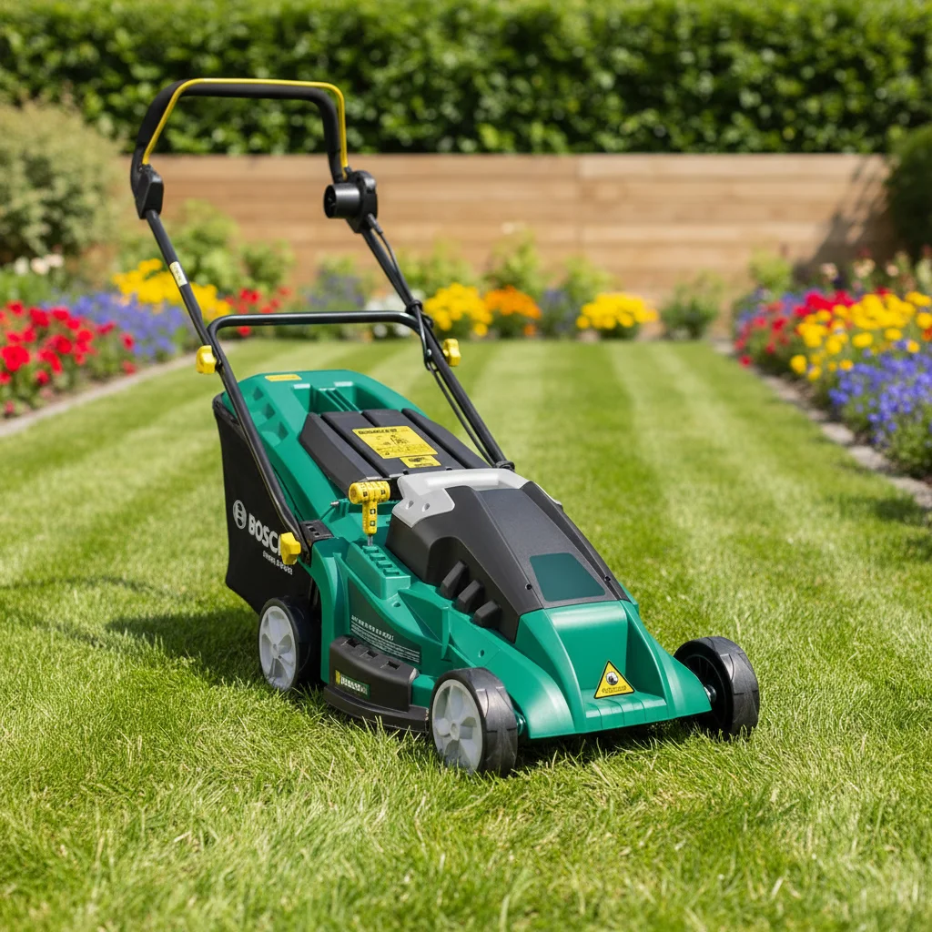 Electric Lawn Mower 1600W 38cm | 220V Corded Grass Cutter, 50L Collection