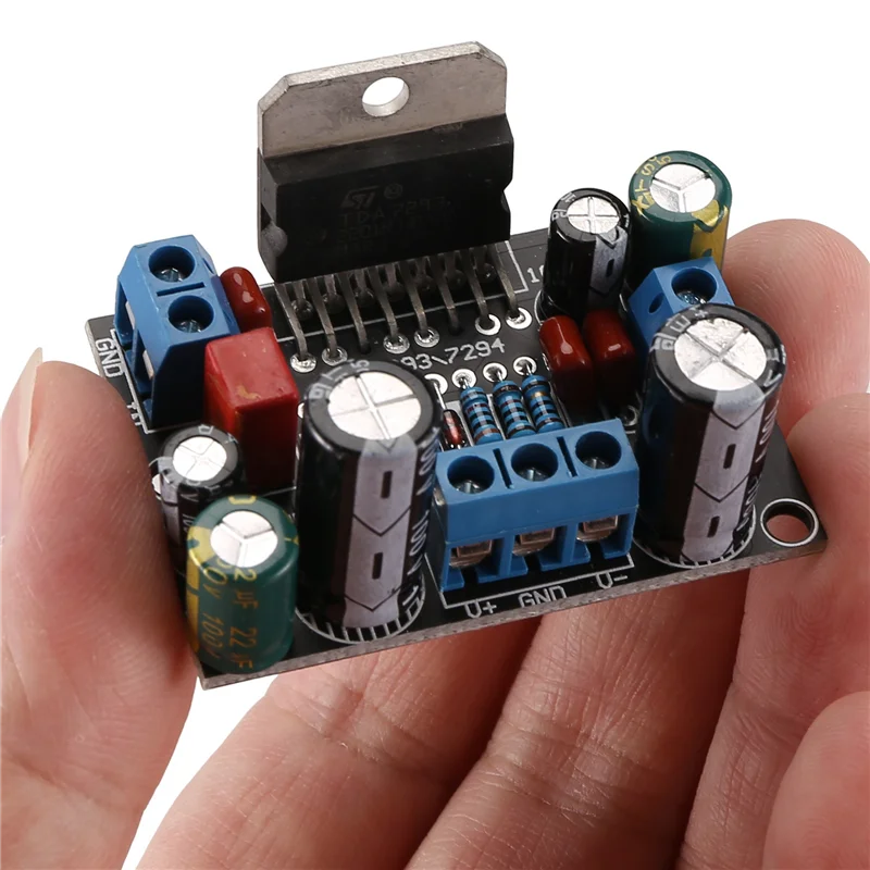 ABZW TDA7294 오디오 증폭기 보드 Amplificador 85W 모노 전력 증폭기 보드 BTL 앰프 조립 보드