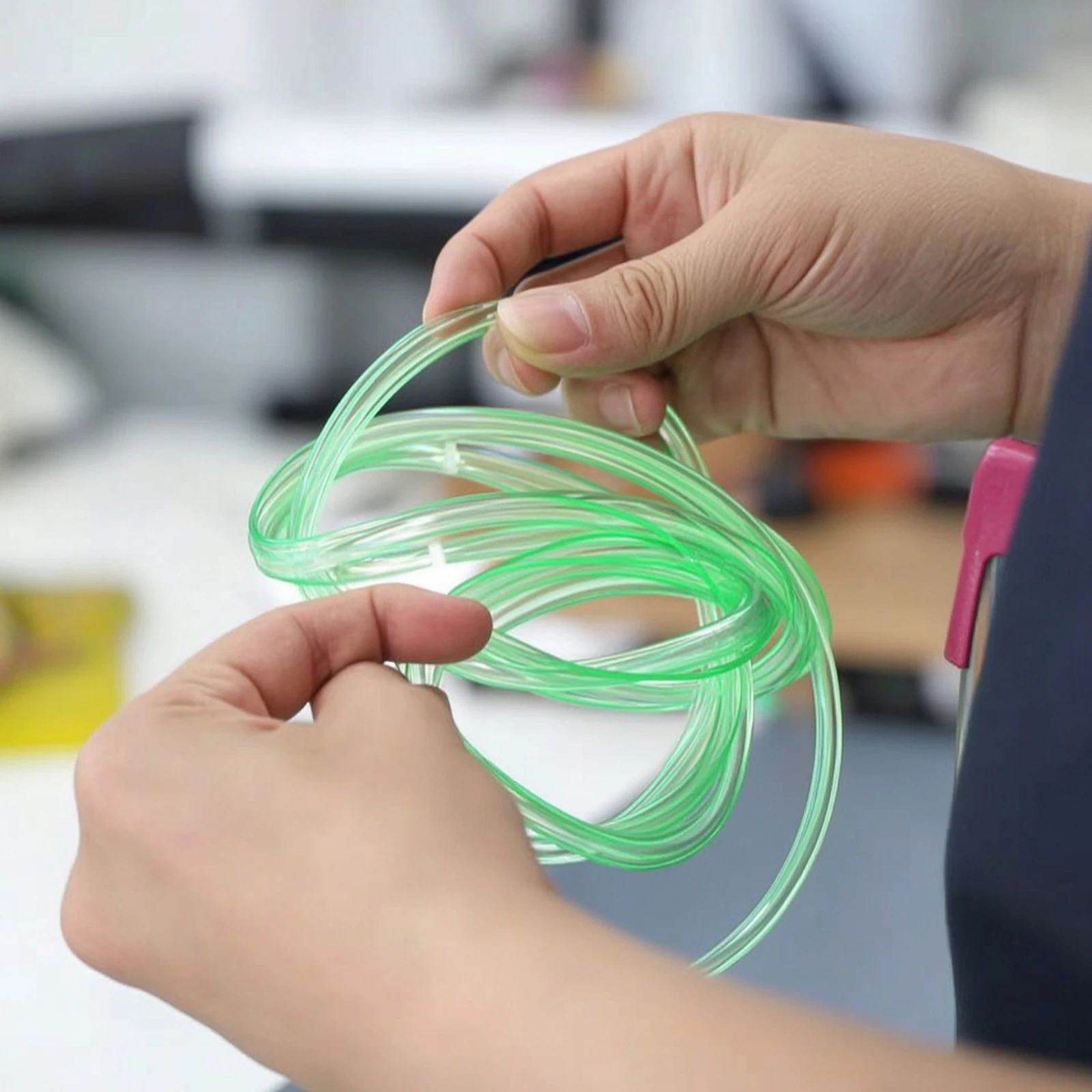Translucent Green Heater Fuel Hose Flexible Oil Line for Fuel System Plumbing Upgrade Installation