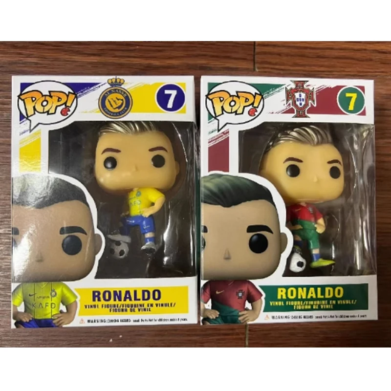 funkoes Football Stars Lionel Messi #7pops Decoration Ornaments Action Figure Collection Model Toy for Children Toy Gift