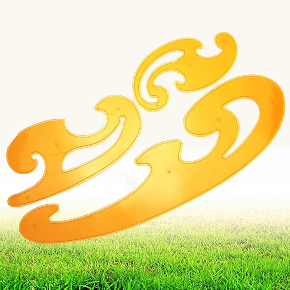 1set Curve French Ruler Template Sewing Drawing Drafting Hip Set Templates Pattern Curves Scale Tailor Dressmaking Armhole Tool