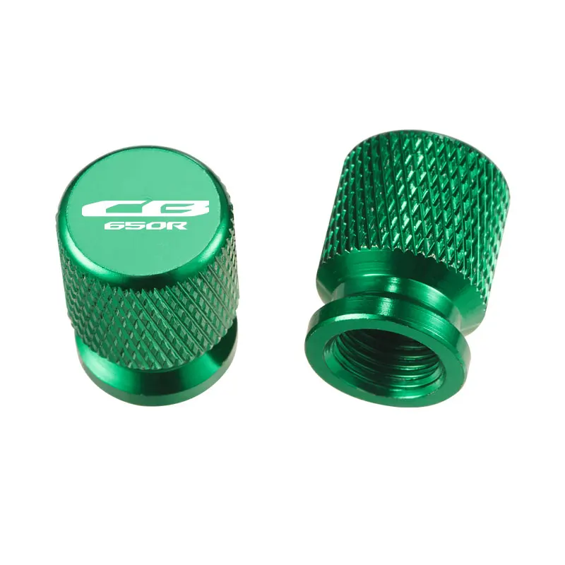 2 Buah Topi Penutup Batang Port Udara Katup Ban Aluminium CNC Sepeda Motor untuk Honda Cb650r Cbr650r Cb Cbr 650R 650 R Aksesori