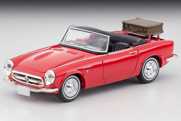 Tomytec-Modèle de voiture en alliage de simulation, Open Top, Édition limitée, Cadeau jouet, TLV 200 A, B, S800, 1:64