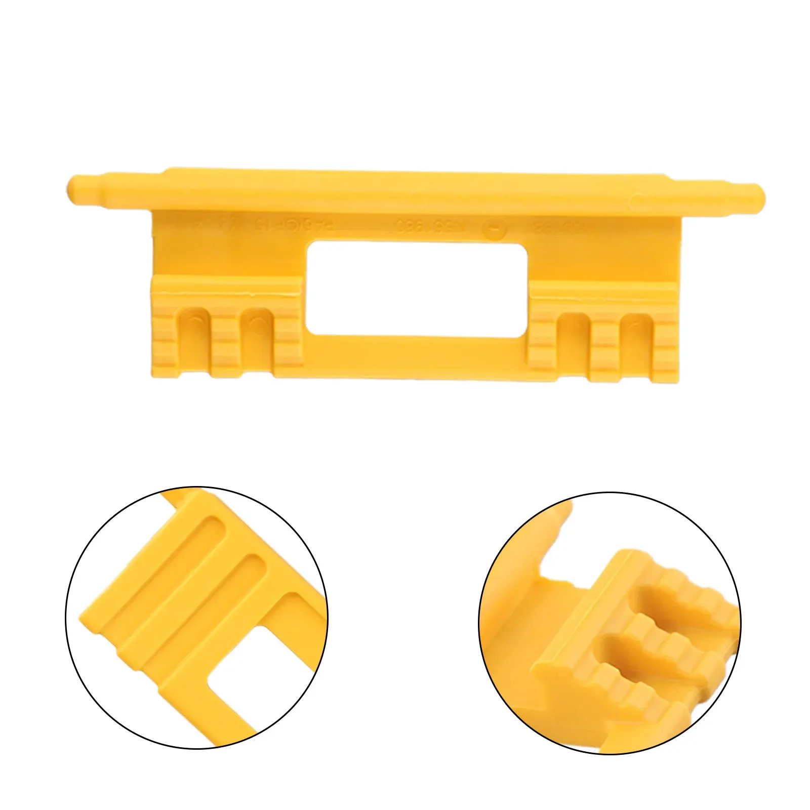 

For All TOUGHSYSTEM Cases Clips Latch 2 Pcs Can Deform Nunber H1500082520 N409477 Practical Yellow Soften Under Heat