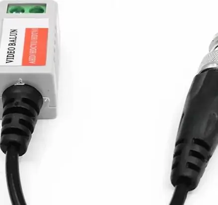 BNC Video Balun Connector Passive Transceiver 3000FT UTP Balun CAT5 CableHD 202HD For AHD TVI CVI Analog CCTV Camera Accessories
