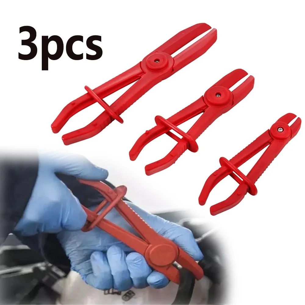 

3 шт./компл., плоскогубцы для зажима тормозных топливных магистралей, плоскогубцы для зажима автомобильных шлангов, инструмент для ремонта автомобиля, ручной инструмент для снятия зажима шланга