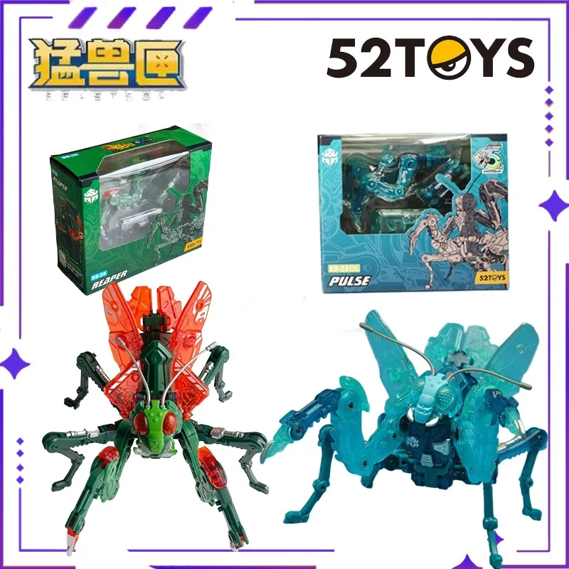 

52TOYS оригинальная серия BEASTBOX Beast Box, клан насекомых BB28, игрушка-трансформер Reaper, сборная модель, подарок детям