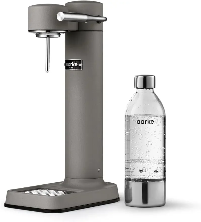 Carbonator III Premium   Sparkling & Seltzer Water Soda Maker with PET Bottle (Matte Grey)