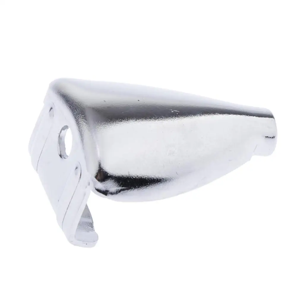 خطاف مخلب طبلة معدنية على شكل مثلث حديدي - فضي