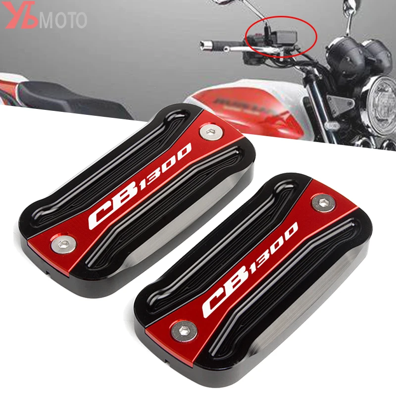 For HONDA CB 1300 SF/SP CB1300 Super Top Speed 1998-2005-2023 Motorcycle Accessories Front Brake Fluid Reservoir Cover Tank Caps