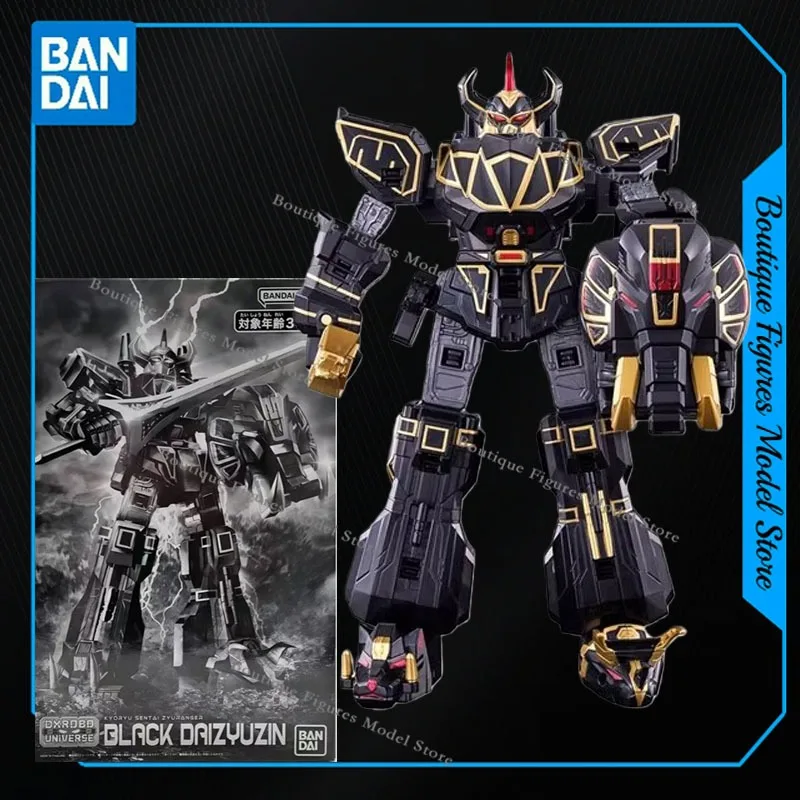 

Bandai Original Genuine DX DXROBO UNIVERSE BLACK DAIZYUZIN Action Anime Figures Toys Boys Kids Gift Assembly Model Ornaments