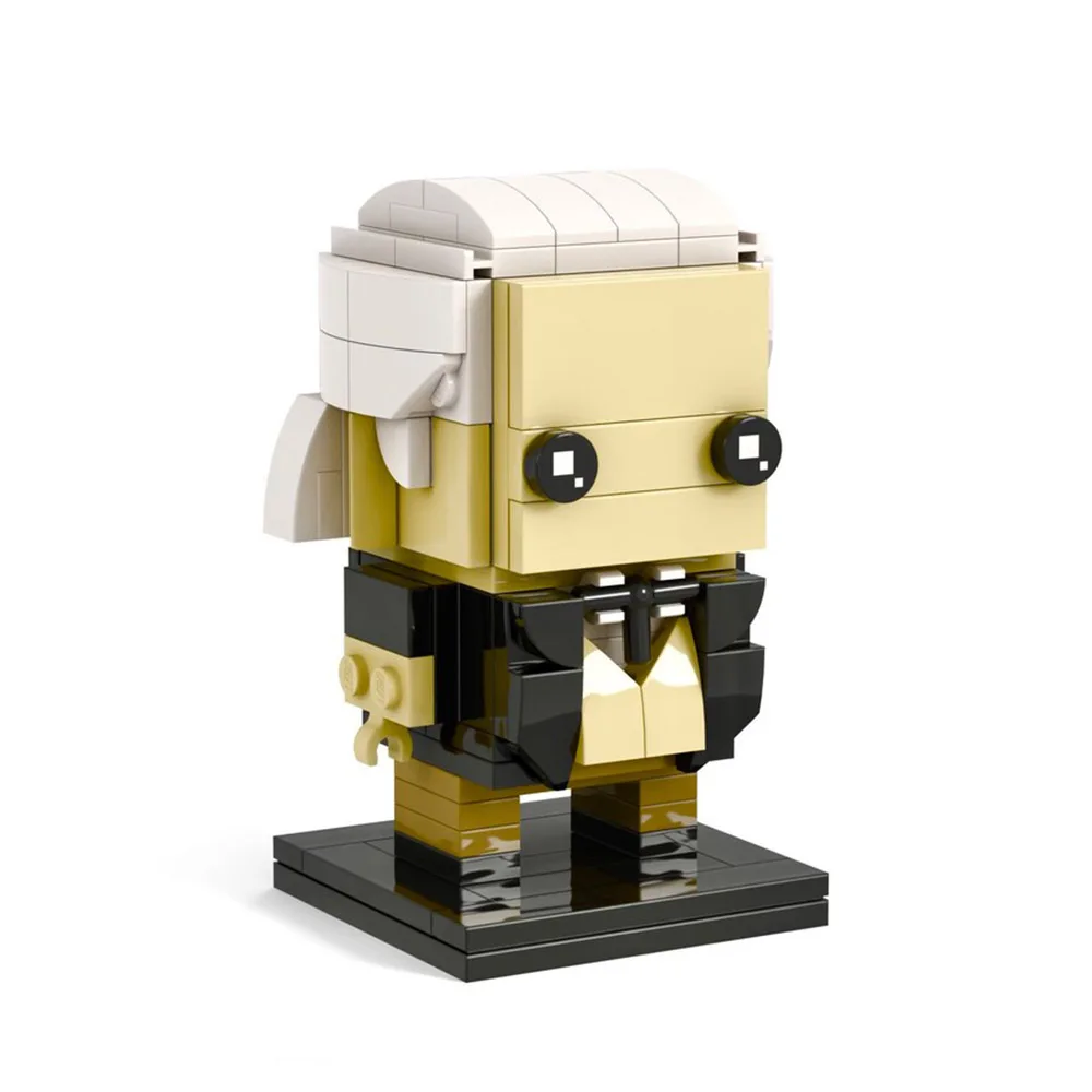 

Фигурки героев MOC Doctor-Who 1ST DOCTOR, Hartneller Brickheadz, строительные блоки, телефон, Необычные игрушки, детские подарки