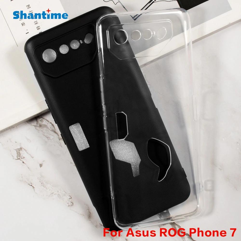 Coque de protection flexible antichoc en caoutchouc pour Bali ROG Phone 7, étui en TPU